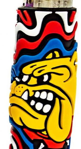 Briquet Clipper PVC Cover The Bulldog Amsterdam