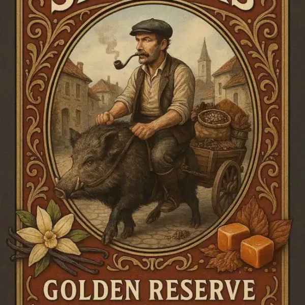 E-liquide Shifters – Golden Reserve 77 longfill 20/60ml (Extrait naturel de tabac, Vanille, Butterscotch)