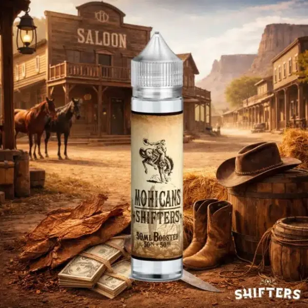 E-liquide Shifters Mohicans 50ml | Tabac blond