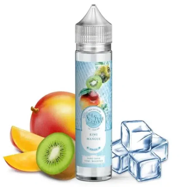 E-liquide Le Petit Verger – Kiwi Mangue longfill 50ml (Kiwi, Mangue, Frais, Ice)