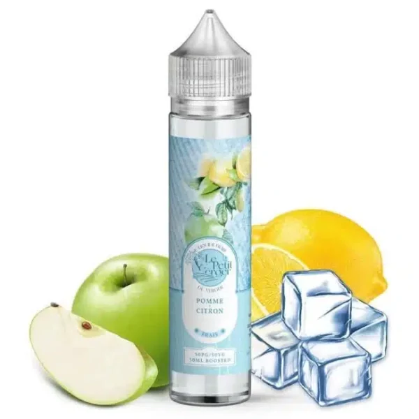 E-liquide Le Petit Verger – Pomme Citron longfill 50ml (Pomme, Citron, Frais, Ice)