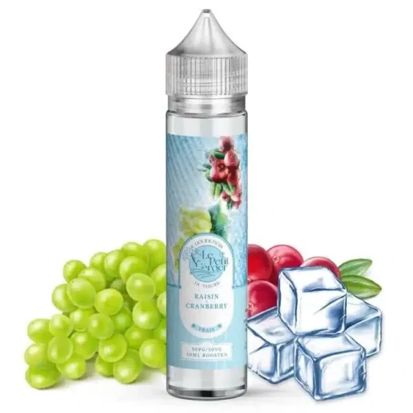 E-liquide Le Petit Verger – Raisin Cranberry longfill 50ml (Raisin, Cranberry, Frais, Ice)
