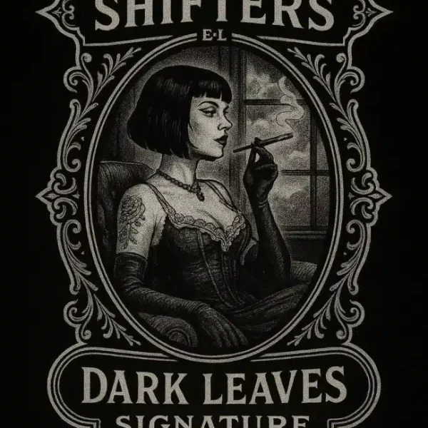 E-liquide Shifters – Dark Leaves Signature longfill 20/60ml (Extrait naturel de tabac Shade, Caramel, Vanille)