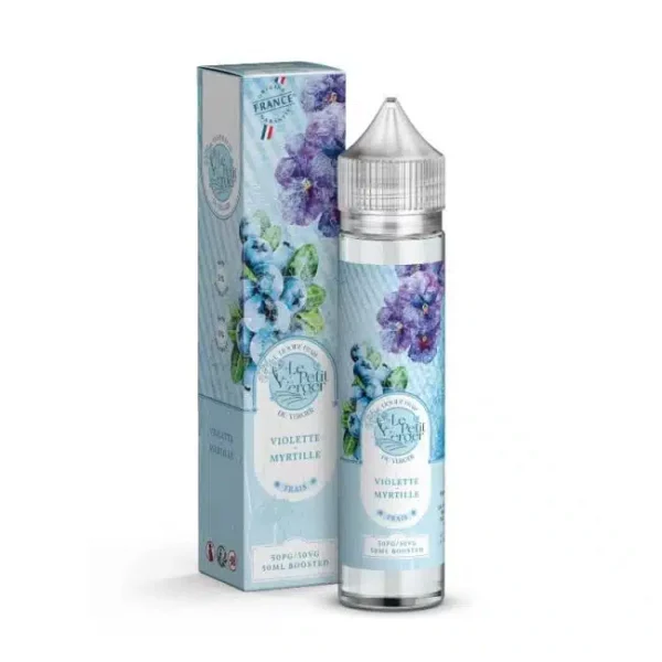 E-liquide Le Petit Verger – Violette Myrtille longfill 50ml (Violette, Myrtille, Frais, Ice)