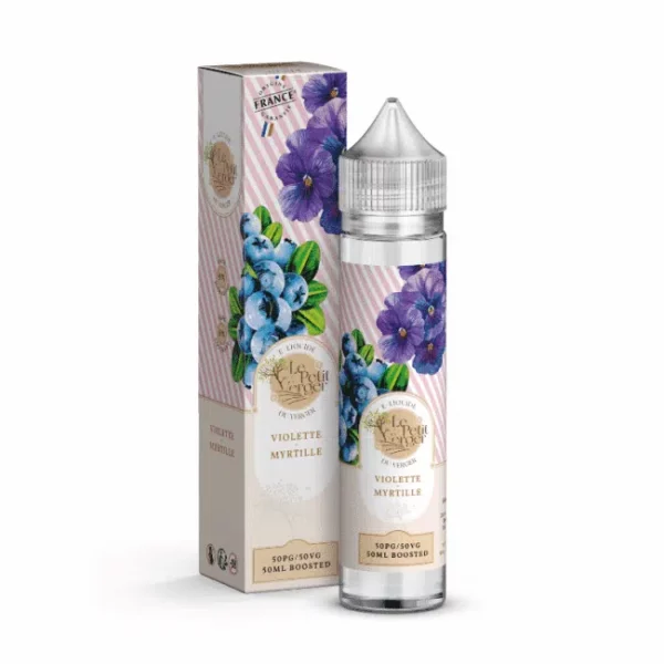 E-liquide Le Petit Verger – Violette Myrtille longfill 50ml (Violette, Myrtille)
